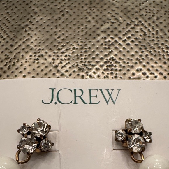 NWT J. Crew Fancy Teardrop Earrings - Picture 2 of 4